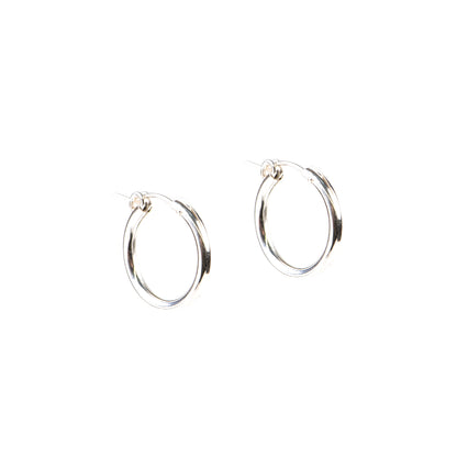 Boucles d'oreilles anneaux argent sterling 19 mm Florence 3-1