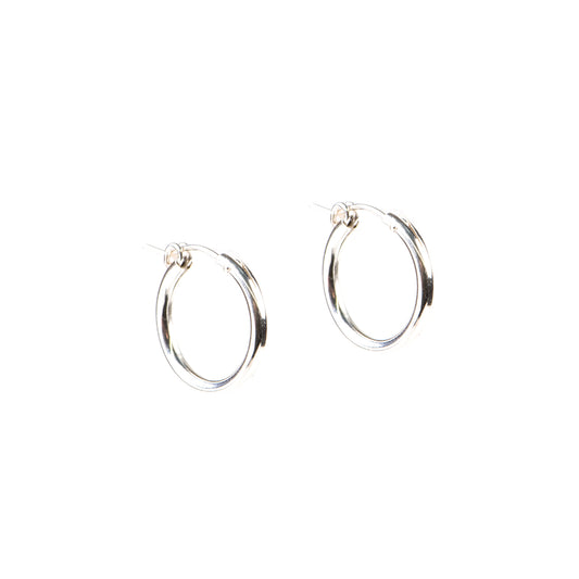 Boucles d'oreilles anneaux argent sterling 19 mm Florence 3-1