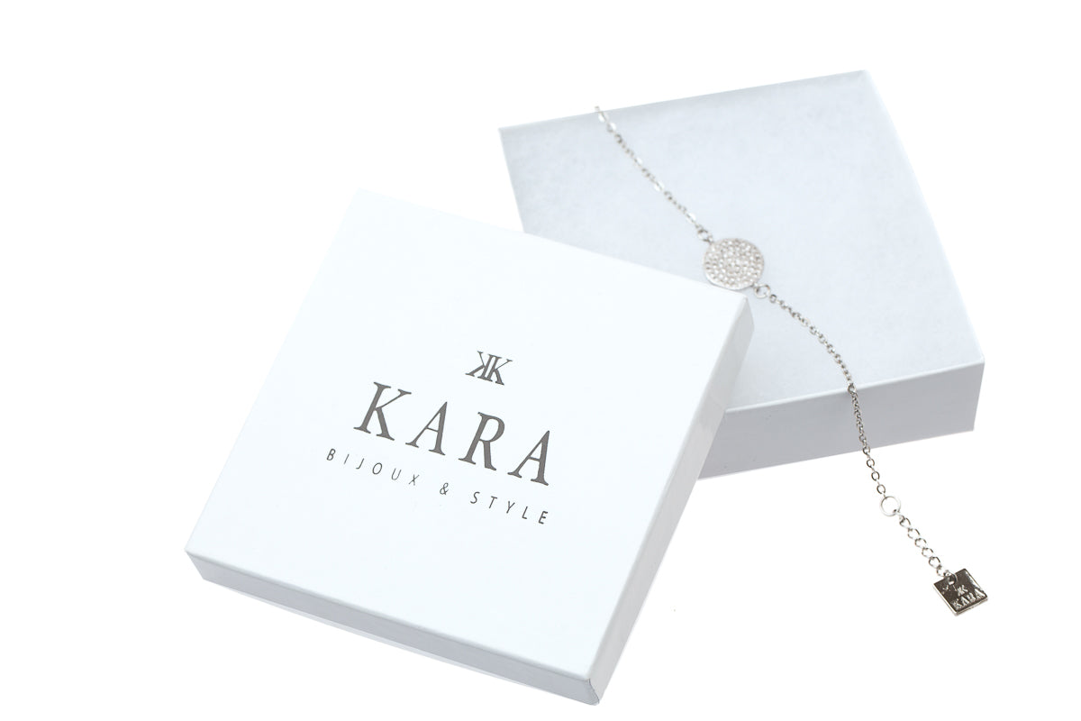 Bracelet Emma 1 avec boîte cadeau ancien logo Kara Bijoux