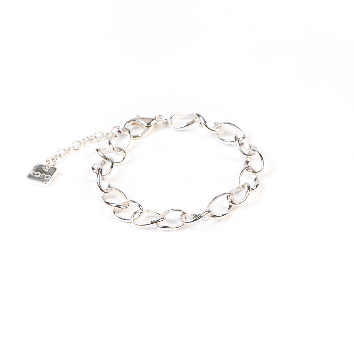Bracelet placage argent à gros maillons Margot 5
