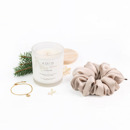 Chandelle de cire de noix de coco - La Boréale et bijou spécial 10 ans-lifetsyle-2