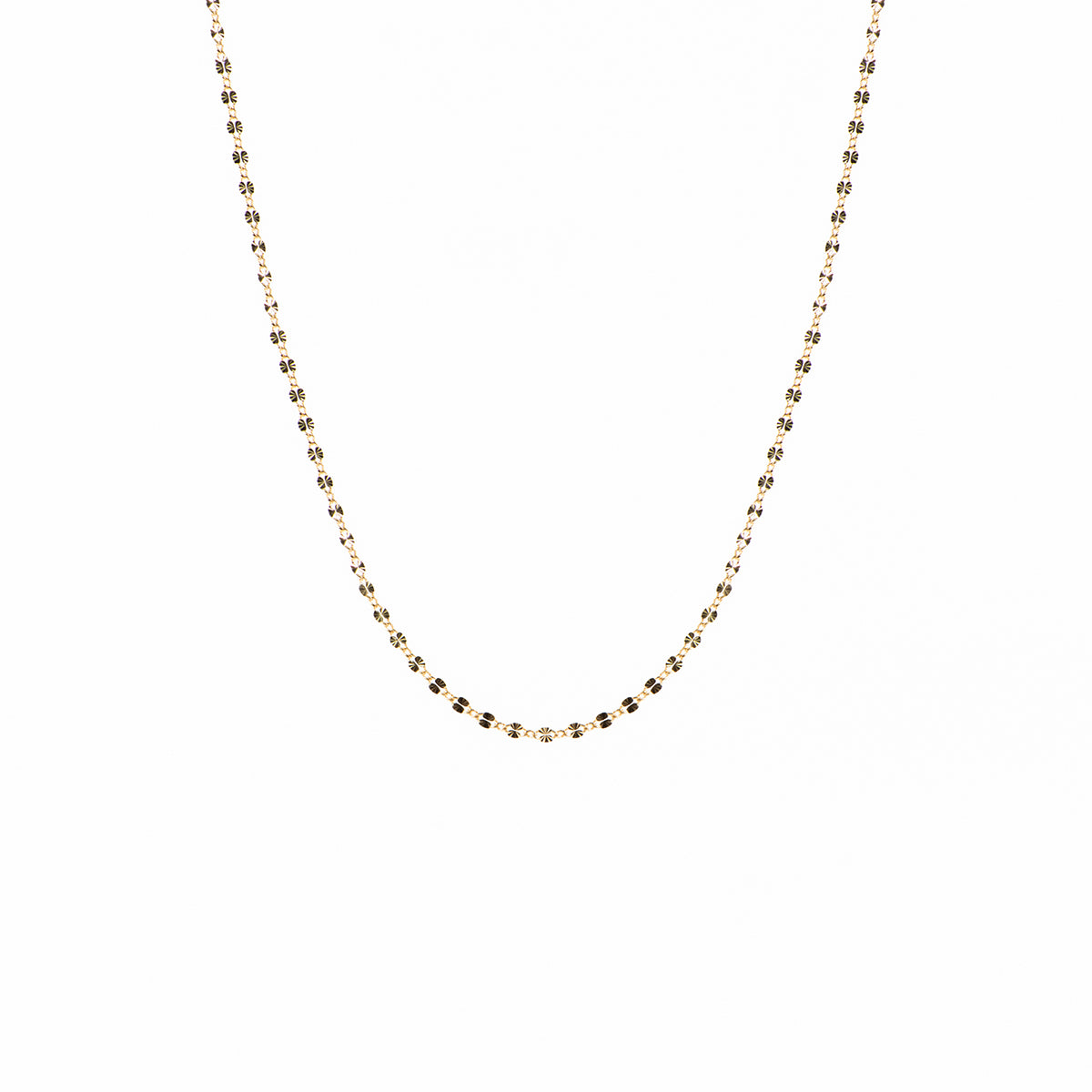 Collier court délicat chaîne en or rempli 14K automne-hiver 2025 - Alice 6-1