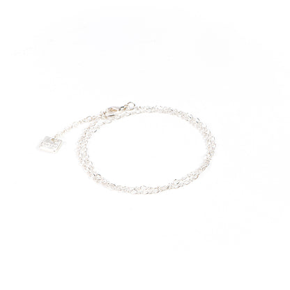 Bracelet Marguerite 5 argent image 1