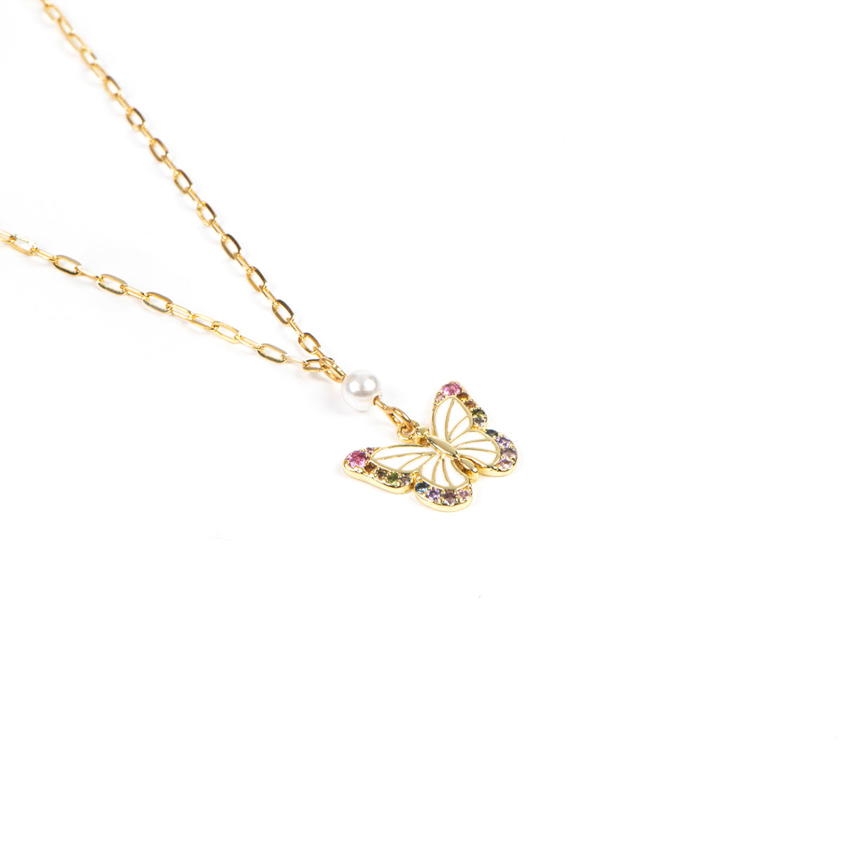 Collier Alma 3 avec perle image 2