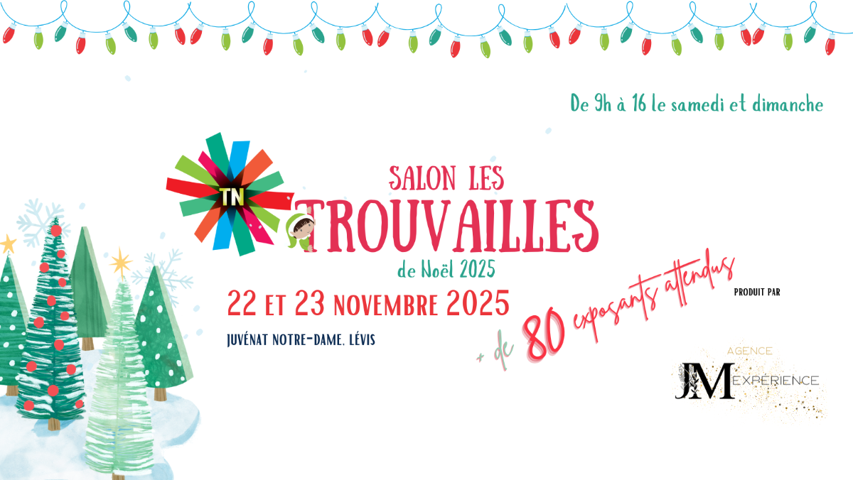 Image Salon les Trouvailles de Noël de Lévis 2025