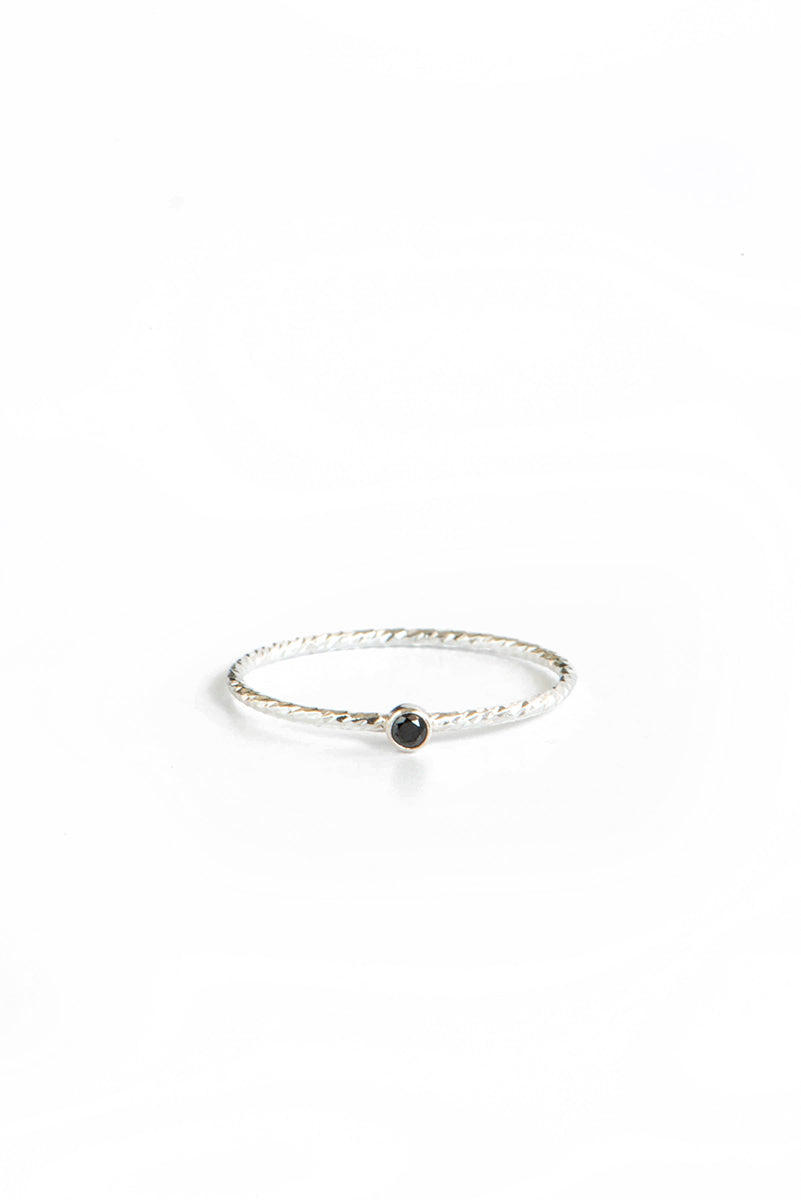 Bague Rose 1 - lisse image 1